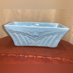 Dokson 304 Pottery Blue Planter Holder Vintage